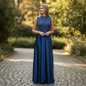 Blue Anthropologie Formal Dress for Sale up to 90% Off: Poshmark